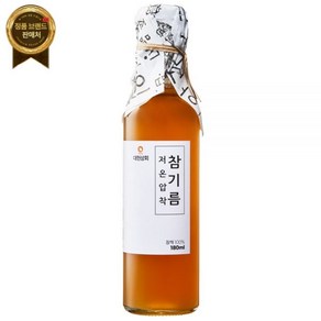 50년전통 대현상회 저온압착 참기름 180ml [원산지:중국], 1개, 0.18l