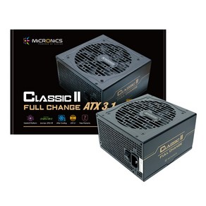 마이크로닉스 Classic II 풀체인지 600W 80PLUS ATX3.1 230V EU 3.1, HP1-N600ST-E12S