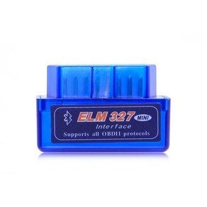 슈퍼 미니 elm327 OBD2 v1.5 지원 9 프로토콜 자동차 감지기, 1개, 1