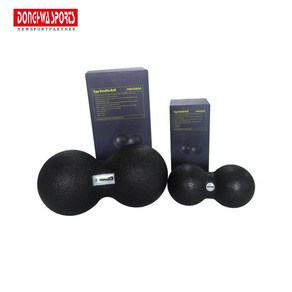 EPP땅콩라크로스볼 블랙 크기선택 낱개 1개 MD Buddy [동화스포츠 공식 제품], EPP땅콩라크로스볼8cm블랙