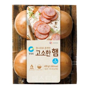 청정원 참나무로 훈연한 고소한햄, 600g, 1개