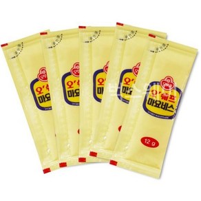 오뚜기 일회용 마요네즈 50개/마요네즈 일회용소스, 12g, 50개