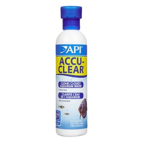 API 아큐클리어 237ml 어항백탁 녹조현상 제거 물멍몰관상어제품, 237g, 1팩