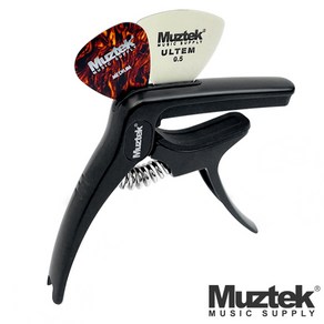 기타 카포 통기타 우쿨렐레 일렉기타 겸용 Muztek Capo MCP-200