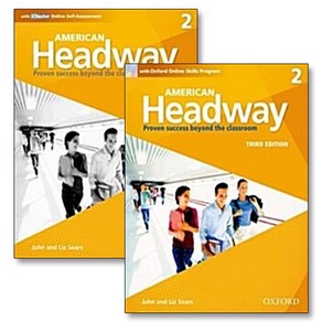 Ameican Headway 2 교재 워크북 세트 (전2권) : Student Book + Wokbook, OUP옥스포드