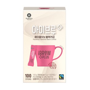 아이브루 리치 헤이즐넛향, 100개, 100개입, 1개, 1g