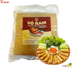 Vmat 베트남 냉동 라이스페이퍼 반다넴 vo am ha tinh, 300g, 10개