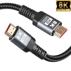 올리민 HDMI v2.1 케이블 8K 60Hz, 1개