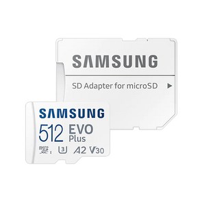 삼성 정품 micoSD EVO Plus 512GB 에보 마이크로SD, 1개