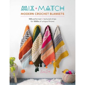 (영문도서) Mix and Match Moden Cochet Blankets: 100 Pattened and Textued Stipes fo 1000s of Unique... Papeback, David & Chales, English, 9781446309858