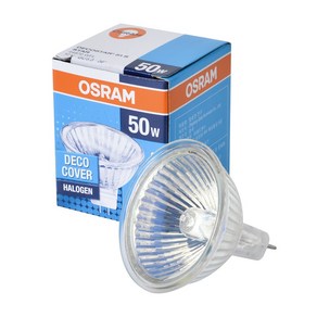 오스람 MR16 12V 50W 20개 할로겐램프 44870 WFL DECOSTAR 51S OSRAM