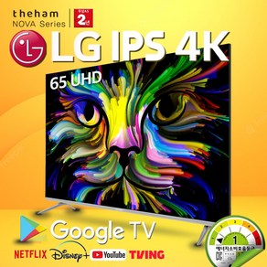 더함 65인치 노바 NA652UHD LG IPS패널 안드로이드 스마트TV NA651QLED로 업그레이드, 고객직접설치, 스탠드형