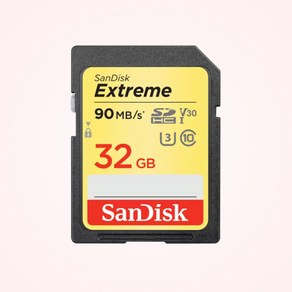 샌디스크 익스트림 SD카드 CLASS10 SDXV5, 32GB, 1개