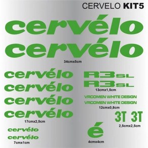 CERVELO R3 SL 3T MTB 산악 자전거 프레임 스티커 도로 사이클링 비닐 데칼, 1개