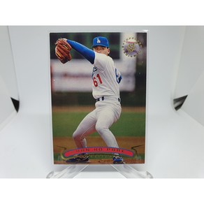 박찬호 MLB 야구카드 1996 Topps Stadium Club LA 다저스 MLB카드, 1개