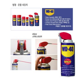 WD-40 방청윤활제 120ml 220ml 360ml(SS) 450ml(SS) 녹방지 부식방지, 1개