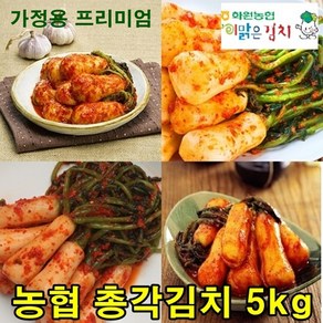 해남 화원농협 총각김치 5kg 이맑은 김치, 1개