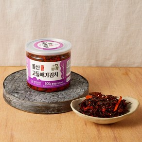 여수 고들빼기 김치 500g x 1 삼채 고들빼기무침, 1개