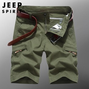 JEEP SPIRIT 지프 남성용 카고 반바지 캐주얼 여름 반바지 8125+사은품