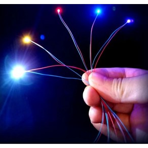 diy 미니어처 만들기 소품 꼬마전구 간접등 SMD LED 다이오드 전구, A 레드, 1개