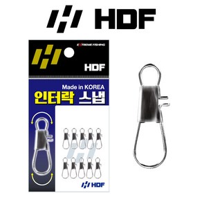 해동 HA-741 인터락 스냅 0호 라운드형 낚시 채비 소품, 1개