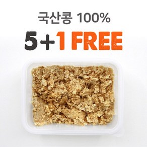 뜬비지 국산콩100% 발효 콩비지(300gX6개) 5+1 띄운비지, 1.8Kg, 1세트