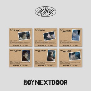 보이넥스트도어 앨범 WHY 와이 1집 BOYNEXTDOOR 레터