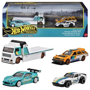 (Hot Wheels) - HRT53 핫 휠 프리미엄 콜렉터 세트 드리프팅 차량 장난감 미니카, 1개