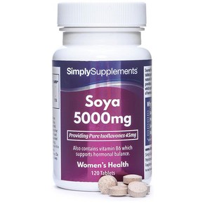 심플리서플먼트 소야 이소플라본 5000mg 120정, 1세트