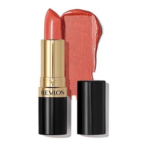 Revlon 립스틱 수퍼 러스트러스 립스틱, 0.15 Ounce (1팩), 628 Peach Me, 1개