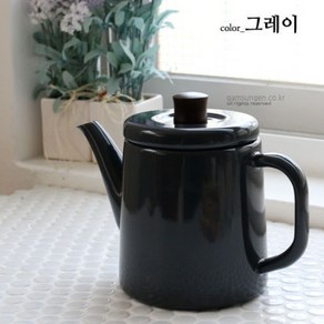 노다호로 PTR 법랑 주전자 1.5L (4color)