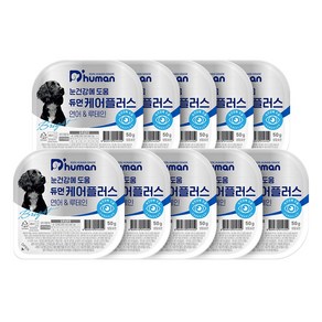 듀먼 케어플러스 눈 건강 연어&루테인, 10팩, 50g, 연어