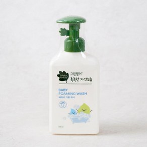 [메가마트]그린핑거 촉촉자연보습 거품워시 320ml, 1개