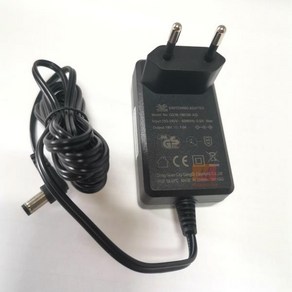 스마트 스위핑 로봇 충전기용 오리지널 AC DC 어댑터 진공 청소기 19V 1A 100MA 19V0.6A 600mA, 한개옵션1, 한개옵션2