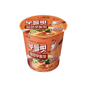 농심 누들핏 얼큰우동맛 소컵 35.9g x 6개