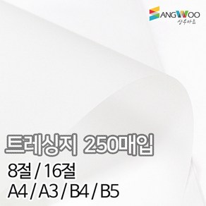 SW 트레싱지 미농지 기름종이 65g B5 182x257mm 250매