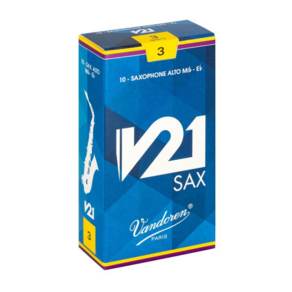 반도린 알토-색소폰리드-V21 VANDOREN Alto saxophone Reeds (BOX OF 10 FLOW-PACKS) 큰울림악기! 당일발송!, 1개