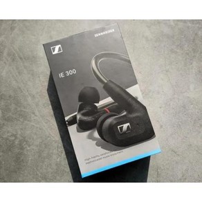 SENNHEISER IE 300 인이어 하이파이 헤드폰 분리형 케이블 이어폰 유선 오디오 애호가 헤드셋 모니터링 게임 스포츠 이어버드, Black, 1) Black