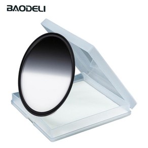 BAODELI-그라디언트 Gnd 필터 49 52 55 58 67 72 77 82 Mm 카메라 캐논 렌즈 M50 600d 니콘 D3200 D3500 D5100 D5600 소니 A6, 01 GND8 Fitle, 01 49mm, 01 GND8 Fitle_01 49mm, 06 49mm