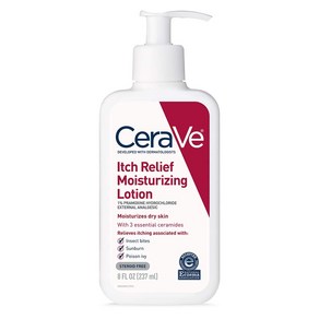 CeaVe Moistuizing Lotion fo Itch Relief 세라비 모이스춰라이징 이치 릴리프 로션 237ml 1개