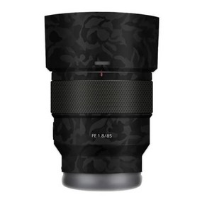 SEL85F18 / 85 1.8 카메라 렌즈 스티커 소니 FE 85mm F1.8 렌즈 코트 랩 보호 필름 바디 프로텍터 스킨 커버 1.8/85, Camo Black