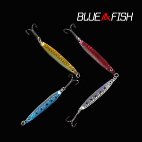 블루앤피쉬 FULL METAL JIG 바다 민물용 송어 산천어 메탈지그 12g 14g 21g, 랜덤, 1개