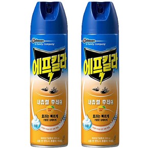 에프킬라 모기 스프레이 내추럴후레쉬 오렌지향, 500ml, 6개