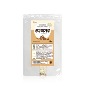 윤고집 냉콩국수용 콩가루, 500g, 1개