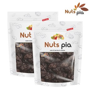 [넛츠피아] 씨를 뺀 건자두 500g x 2봉(총 1kg) 푸룬 함량 99.95프로, 2개