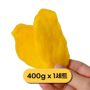 [빌리푸드] 상큼한 프리미엄 베트남 말린 망고 슬라이스, 1세트, 400g(80gx5개)