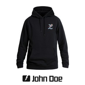 존도 바이크 후드 Hoodie JD Letteing Black JDH5005, 2XL