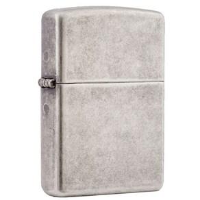 [ZIPPO] 121FB ANTIQUE ZIPPO SILVER PLATE