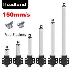 리니어액추터 소형 선형 액추터 캐비닛 창문 오프너 로비트용 전기 모터 프리 브래킷 포함 DC6V 12V 24V 150 mmS 200mm 힘 15kg, 23) 12V 200mm Stoke  Load 50N, 1개