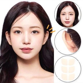 마미앤 누운귀 교정 테이프, 1세트, 스킨 60매입